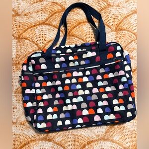 Thirty-One Multicolor GumDrop Pattern Weekender Tote